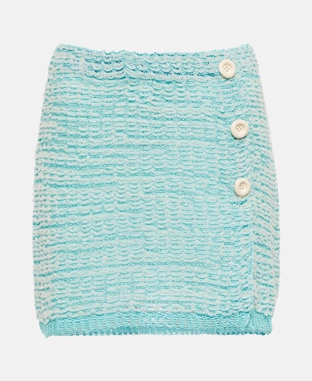 Acne Studios Knitted skirt Blue