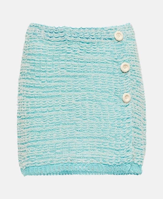 Acne Studios Knitted skirt Blue