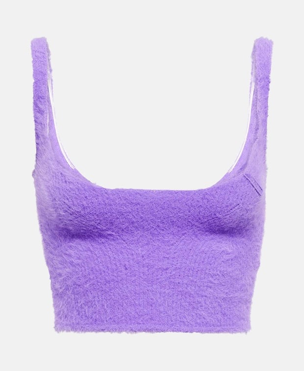 Off-White Top Purple
