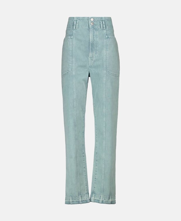Marant Etoile Straight-leg jeans Mint
