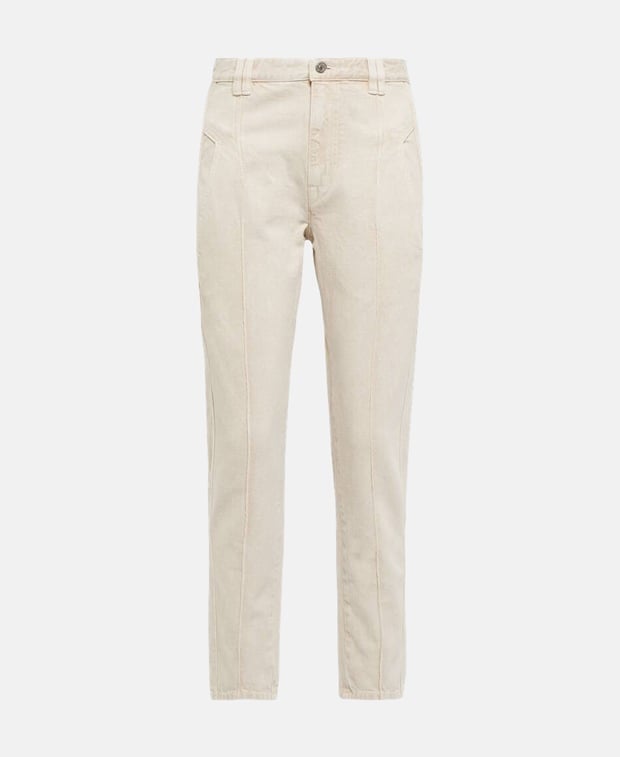 Marant Etoile Straight leg jeans Putty