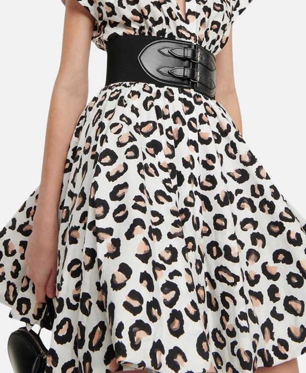 Alaia Mini dress Caviar Black
