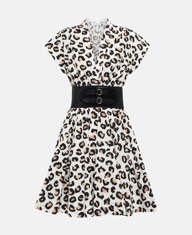 Alaia Mini dress Caviar Black