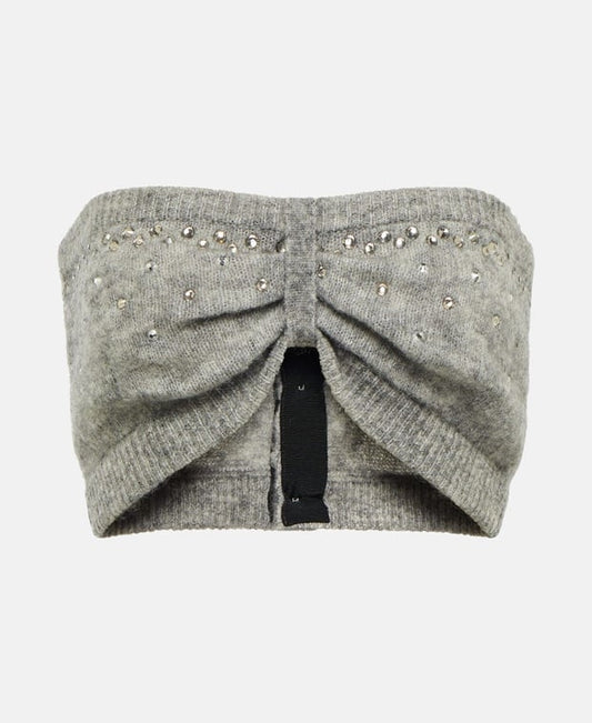 Alessandra Rich Top Grey
