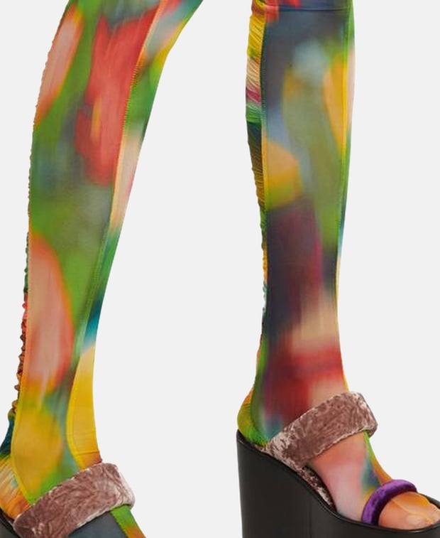 Dries Van Noten Leggings Yellow