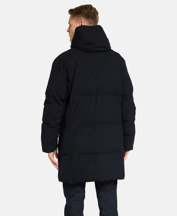 Pal Zileri Quilted coat Navy