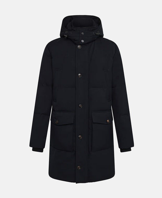 Pal Zileri Quilted coat Navy