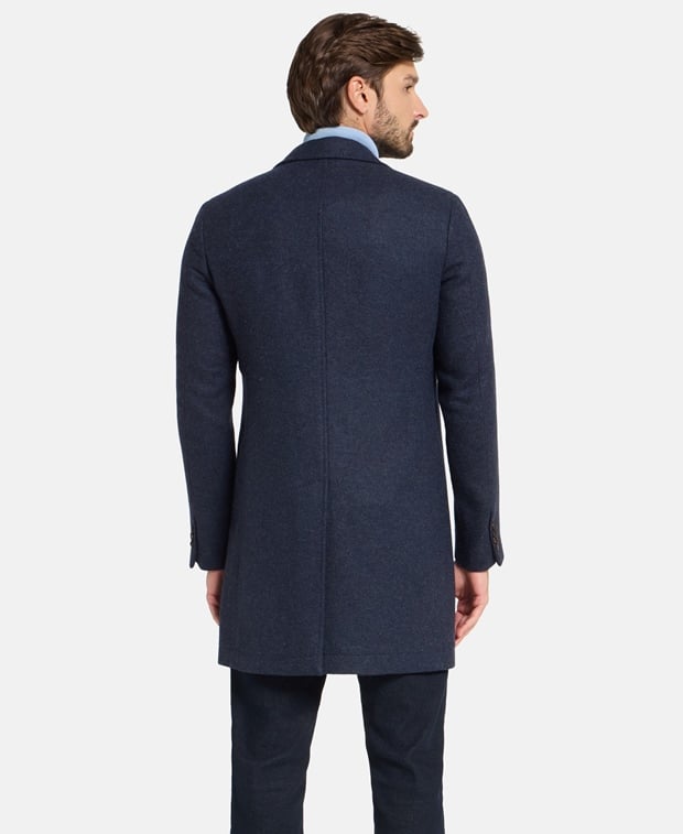 Pal Zileri Wool coat Navy