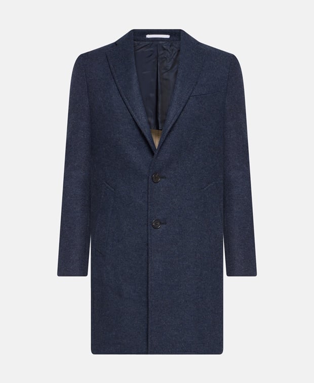 Pal Zileri Wool coat Navy