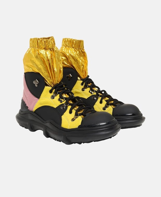 Drop Lace-up ankle boot