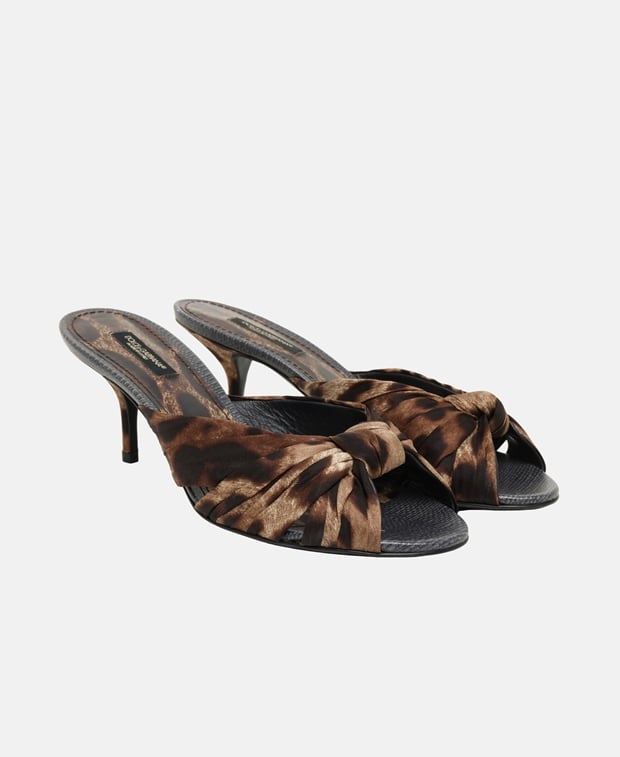 Dolce & Gabbana Peep toes Brown
