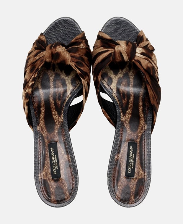 Dolce & Gabbana Peep toes Brown