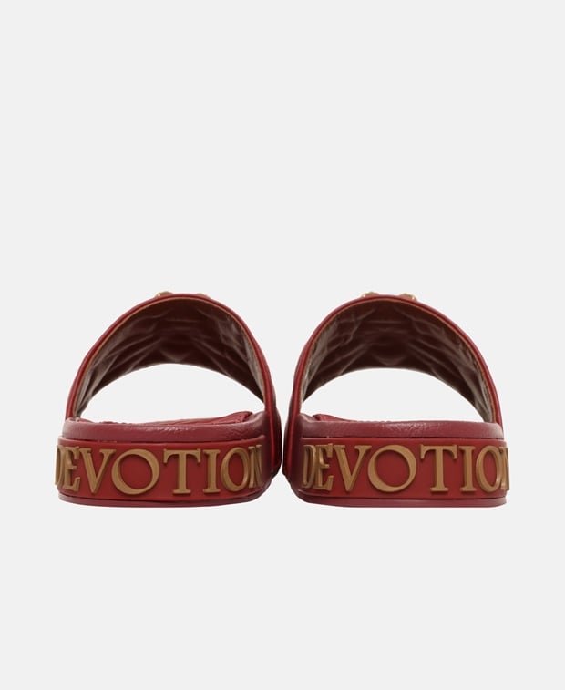 Dolce & Gabbana Devotion Slides Red