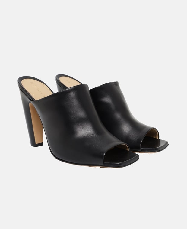 Bottega Veneta Canalazzo Heeled sandals Black