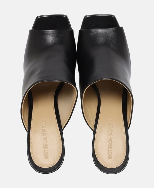 Bottega Veneta Canalazzo Heeled sandals Black