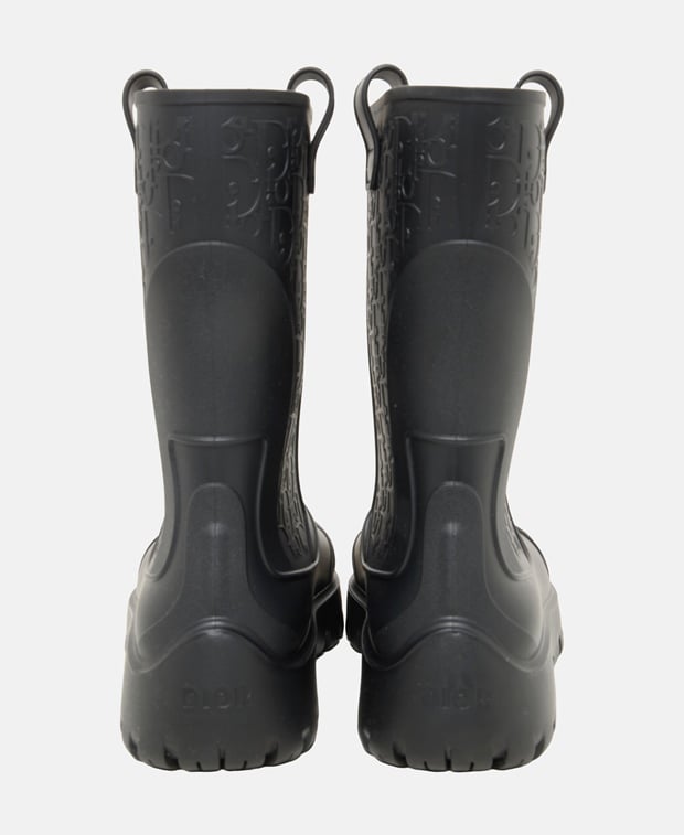 Dior Garden Chelsea gumboots Black