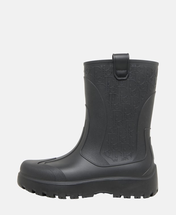 Dior Garden Chelsea gumboots Black
