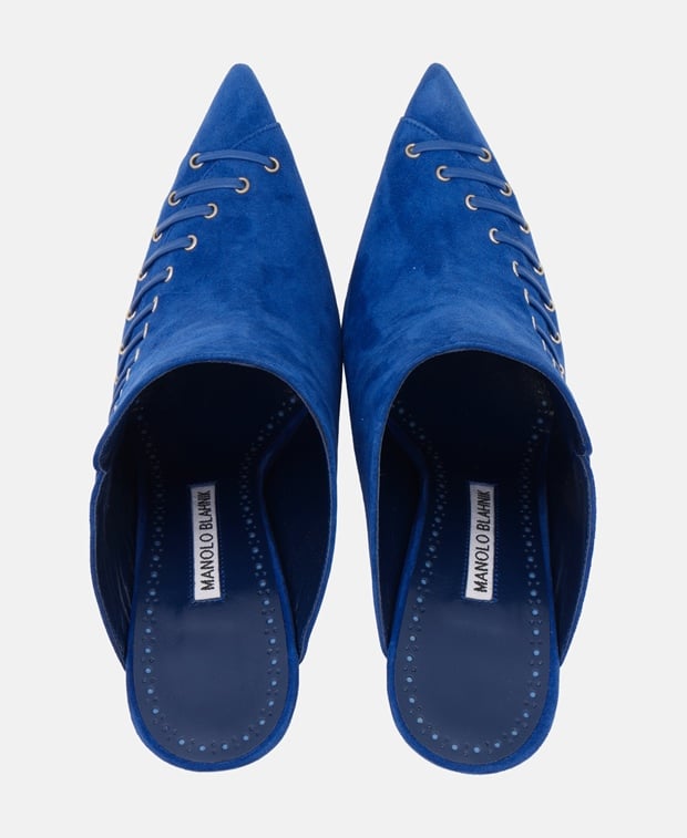 Manolo Blahnik Manolo Pumps Blue
