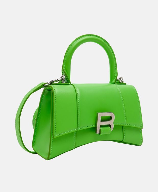 Balenciaga Leather handbag Hourglass XS