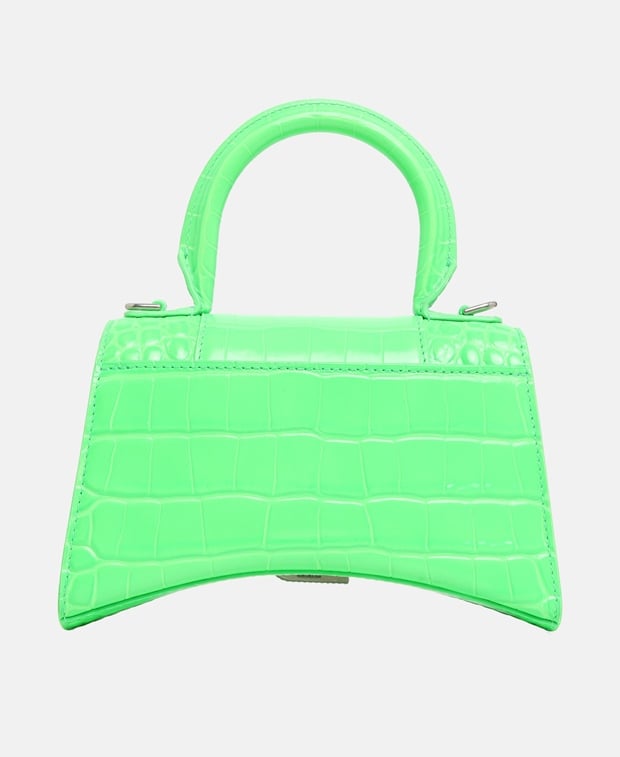 Balenciaga Hourglass Handbag Green
