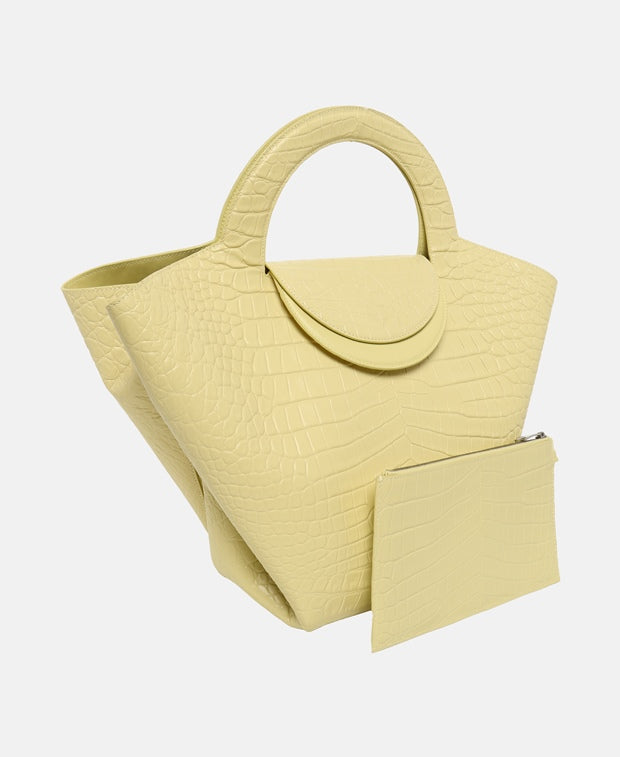 Bottega Veneta Leather handbag Yellow