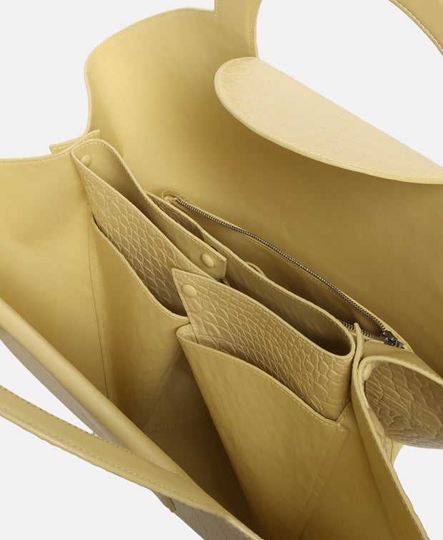 Bottega Veneta Leather handbag Yellow