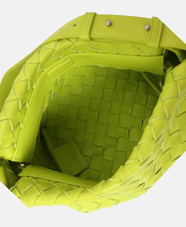Bottega Veneta Leather handbag Apple Green