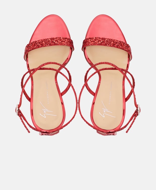 Giuseppe Zanotti Bryll Trend Heeled sandals Red