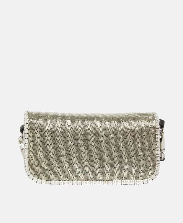 Valentino Garavani Loco Leather shoulder bag Gold