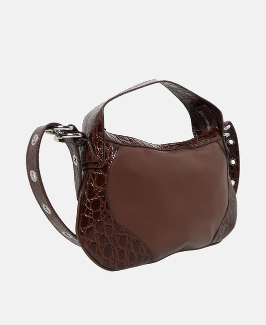 By Far Leather shoulder bag