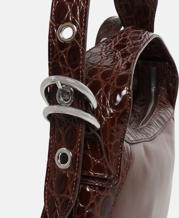 By Far Leather shoulder bag