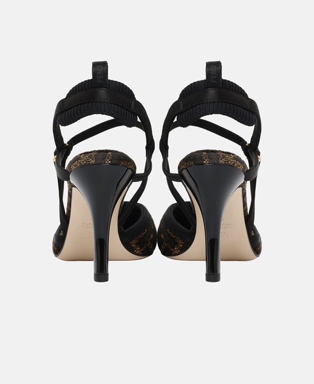 Fendi Slingback pumps Black Coffee