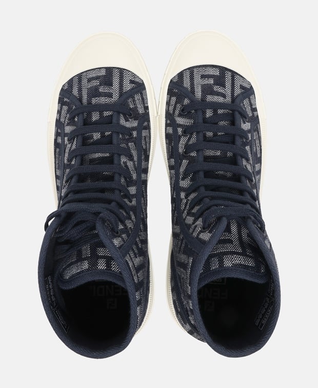 Fendi Domino Sneakers Slate Blue