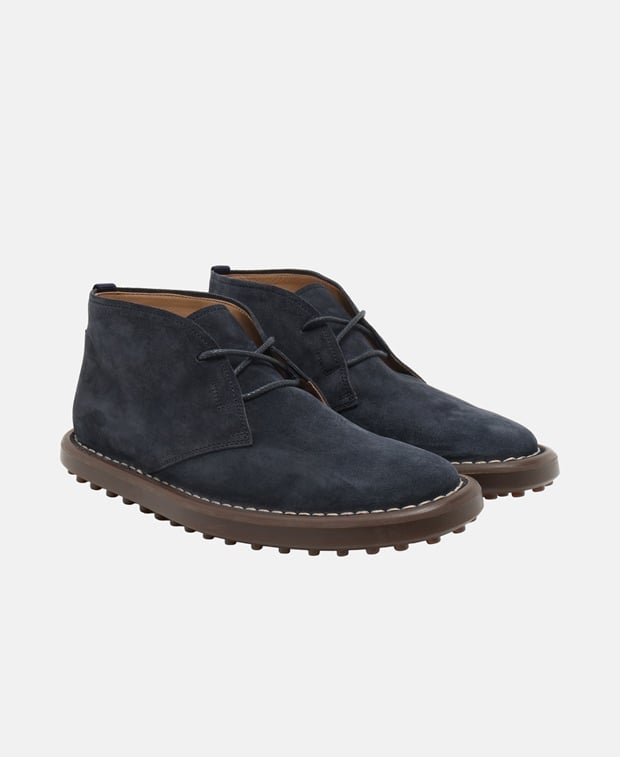 Tod's POLACCO NASTRO IDEAL 06G Lace-up boots Midnight Blue