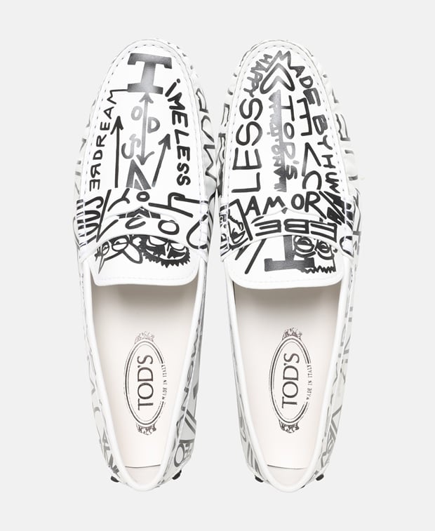 Tod's Moccasins White