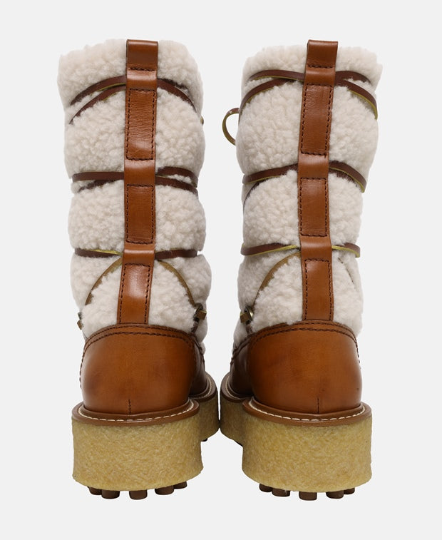 Tod's Fondo Para Montone Winter boots