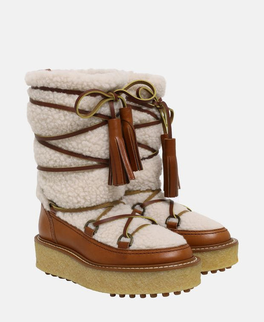 Tod's Winter boots Fondo Para Montone