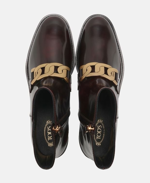 Tod's Ankle boots Gomma Tronchetto Catena