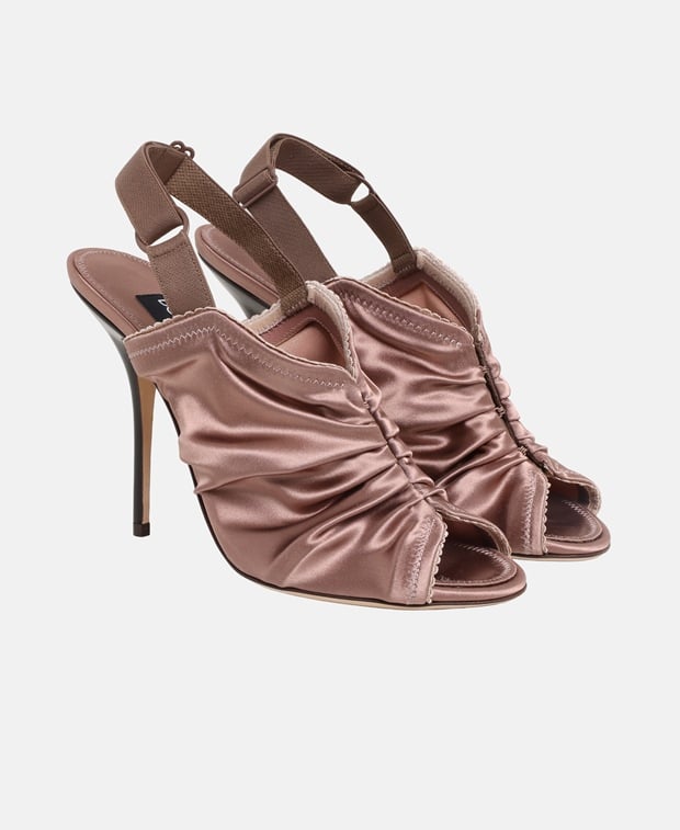 Dolce & Gabbana Keira Heeled sandals Tan
