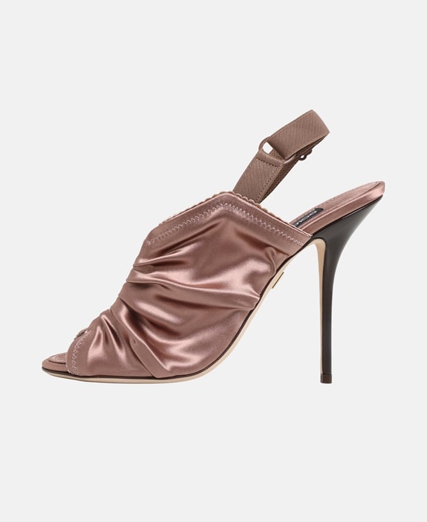 Dolce & Gabbana Keira Heeled sandals Tan