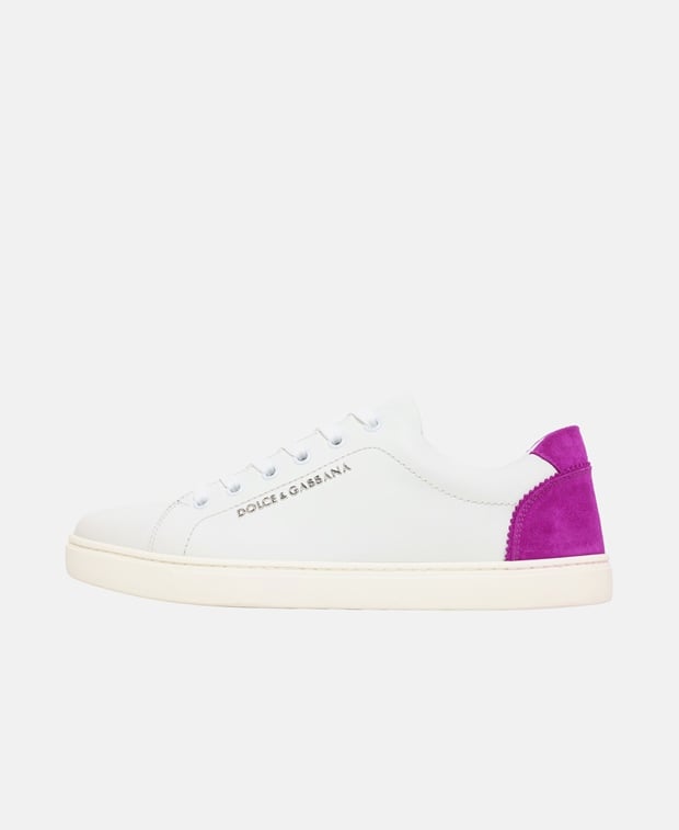 Dolce & Gabbana Fuxia Sneakers White