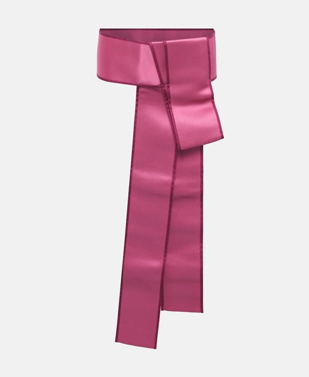 Dolce & Gabbana Silk belt Fuchsia