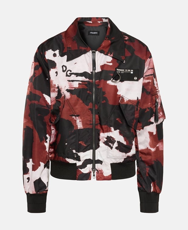 Dolce & Gabbana Lightweight jacket Bordeaux