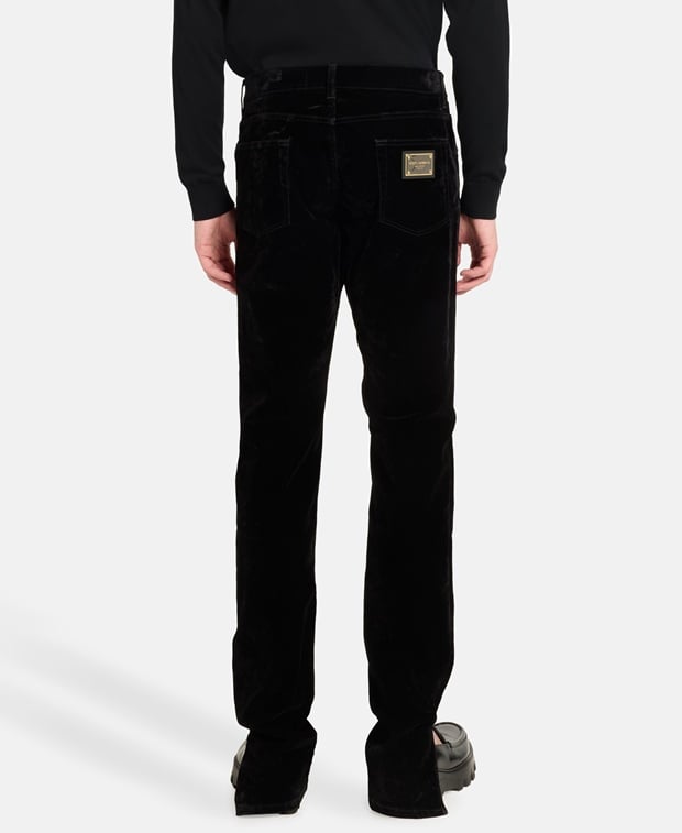 Dolce & Gabbana Slim fit trousers Black
