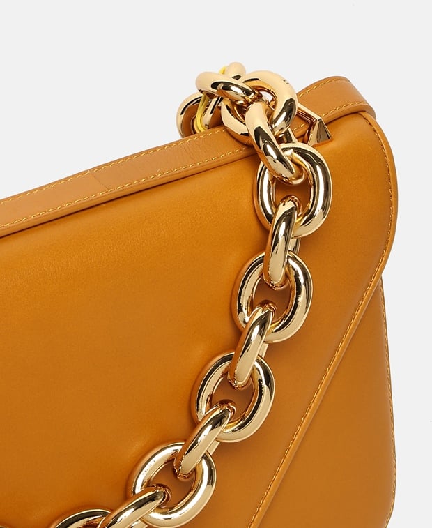 Bottega Veneta Leather cross body bag Caramel