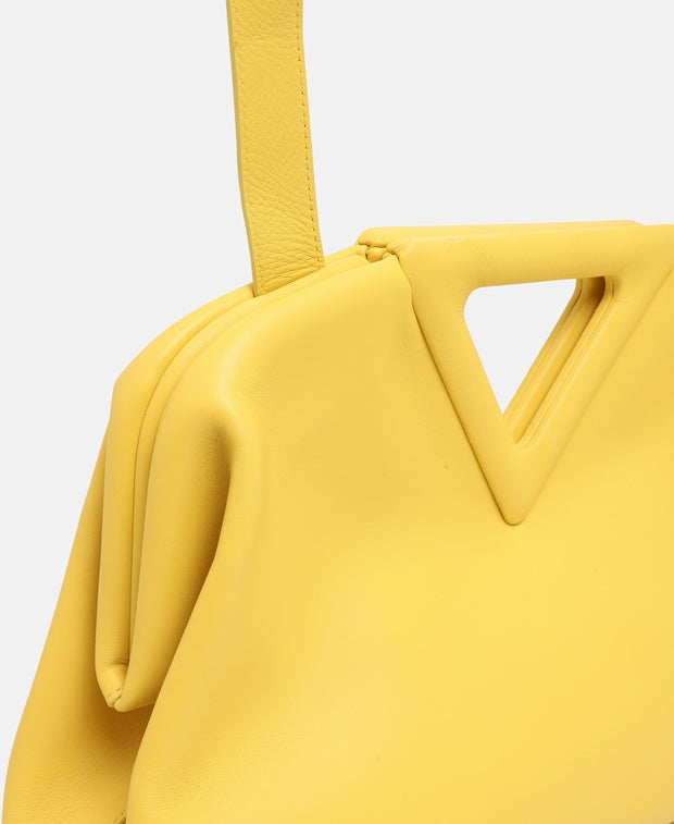 Bottega Veneta Leather handbag Light Yellow