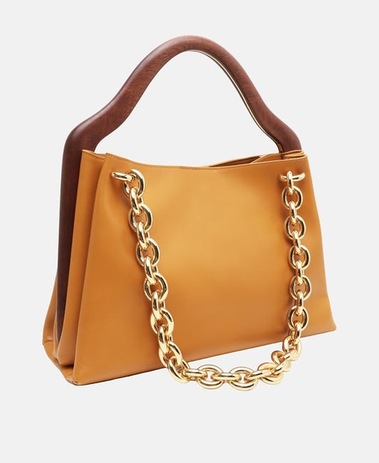 Bottega Veneta Leather handbag Caramel