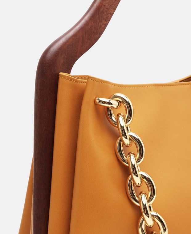 Bottega Veneta Leather handbag Caramel