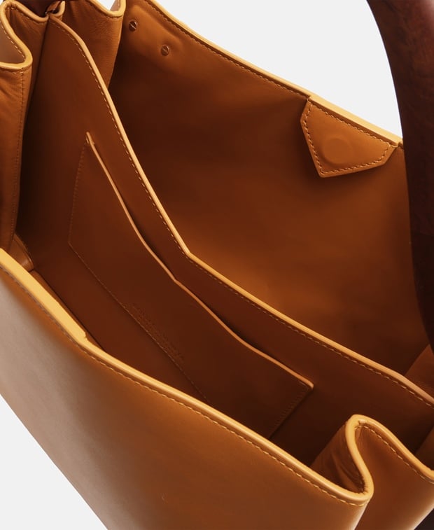 Bottega Veneta Leather handbag Caramel