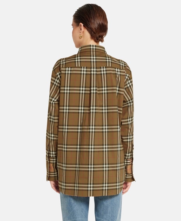 Burberry Long-sleeved blouse Nougat
